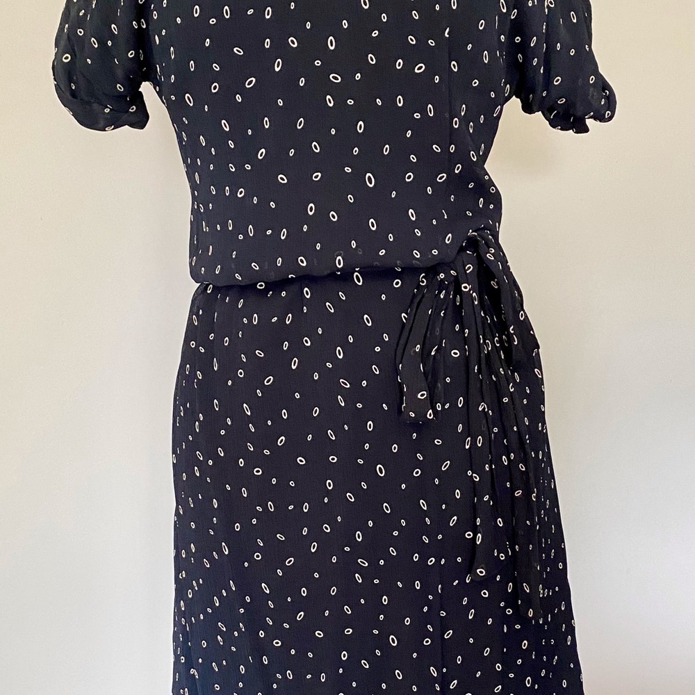 NWT Designer Low-Back Self-Tie Dress